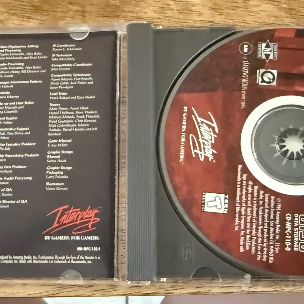 Frankenstein through the eyes of the monster clue windows cd rom 1995 interplay